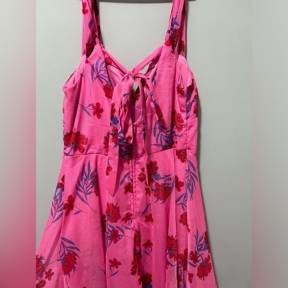 Crystal Doll Cold-shoulder pleated drape maxi/formal dress - Picture 6 of 14